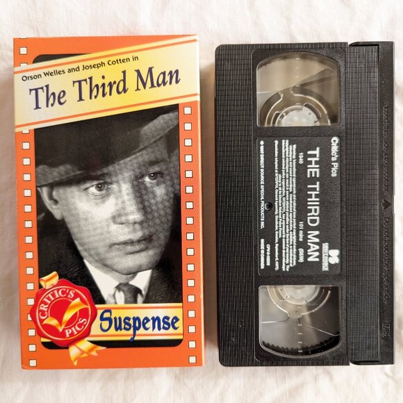 3/$15 The Third Man VHS Movie Orson Welles, Joseph Cotten Film Noir Suspense - Picture 1 of 5